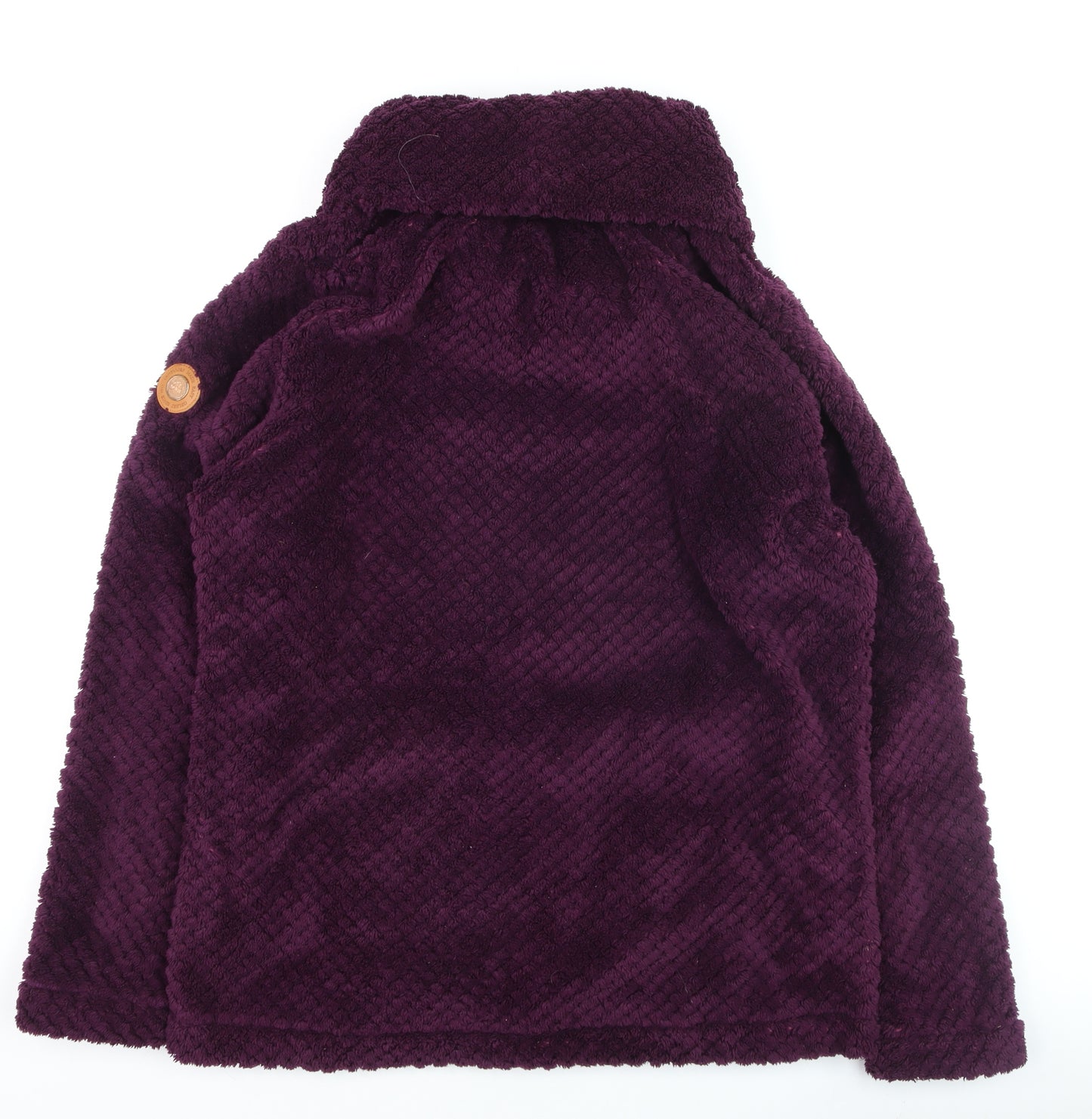 Gelert Women’s Purple Fleece Cowl Neck Pullover Jumper Size 18