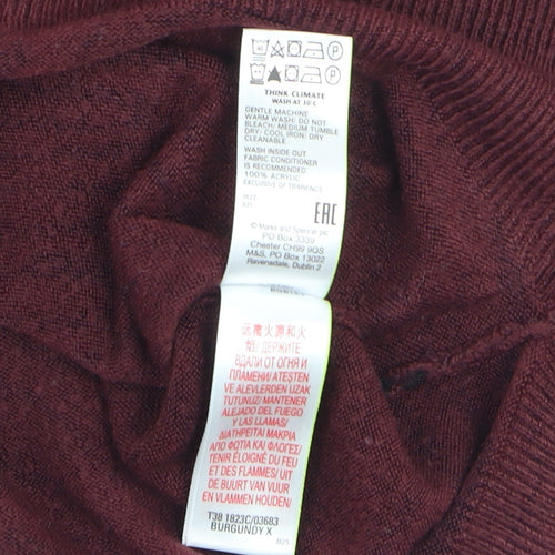 Marks and Spencer Women's Brown Animal Print Sweater Size 12