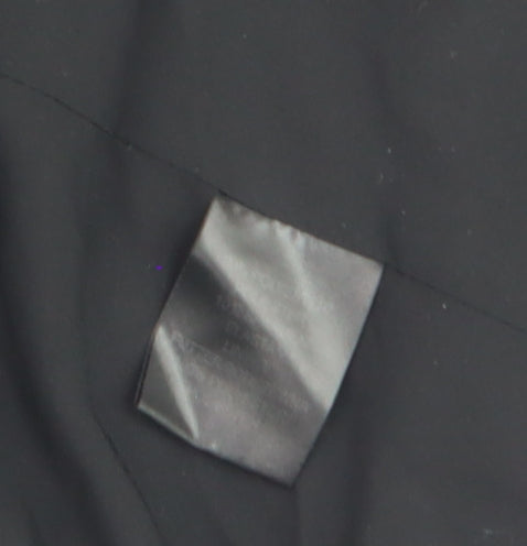 Joie Women's Black Double-Breasted Cropped Blazer Size L