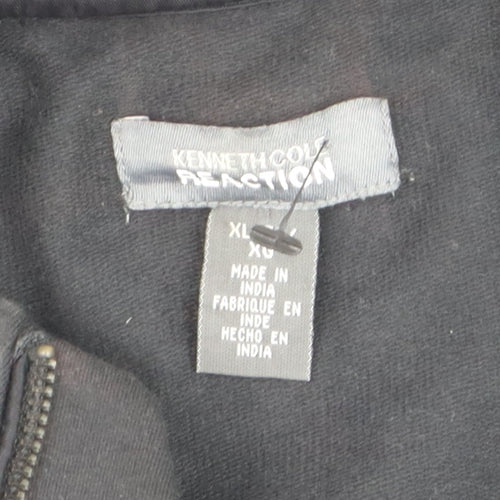 Kenneth Cole Reaction Men's Black XL Full Zip Softshell Jacket