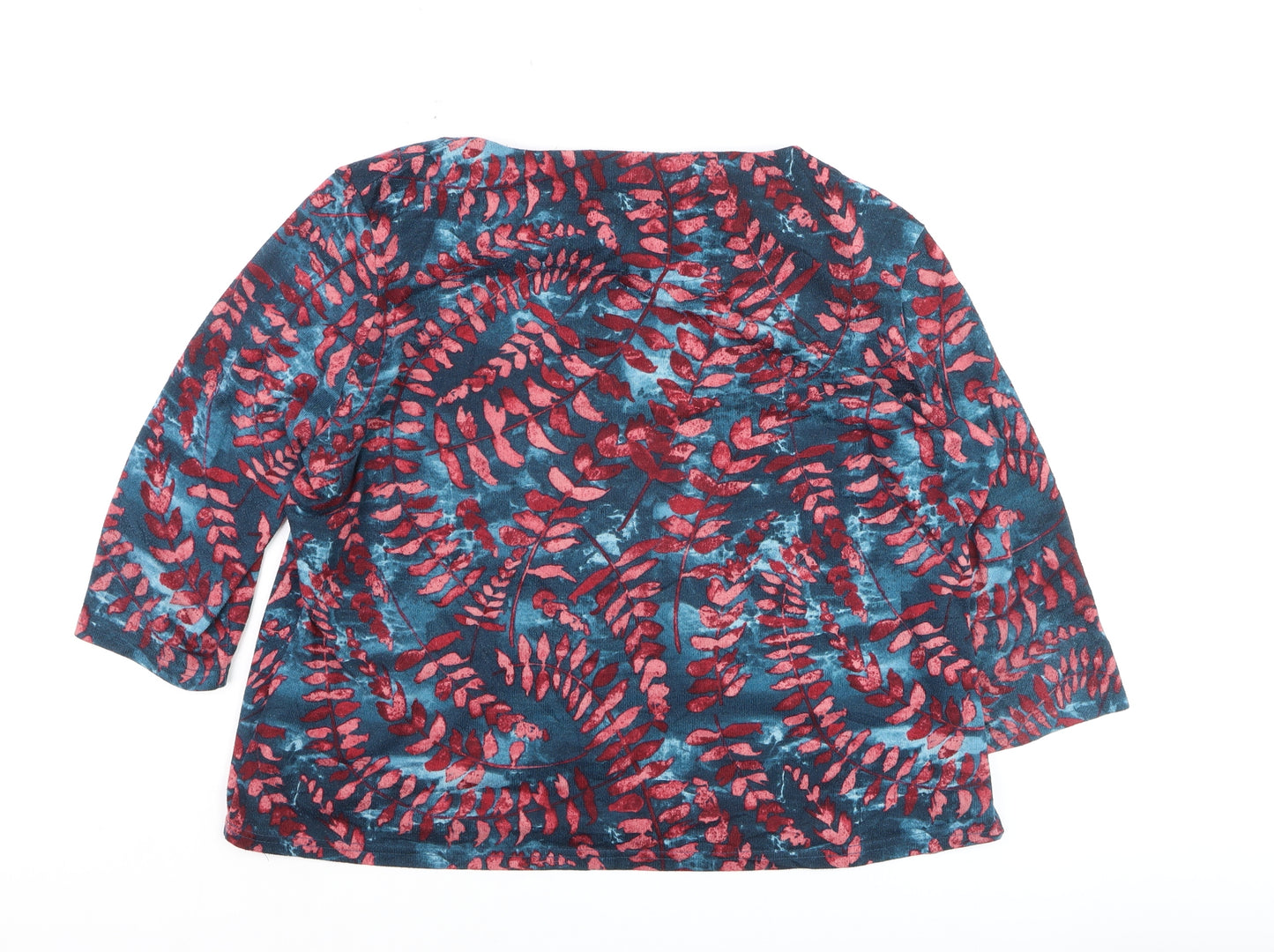 Honor Millburn Womens Multicoloured Floral Tunic Blouse Size 22