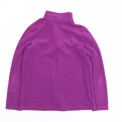 Regatta Women’s Purple Fleece Half Zip Activewear Jacket Size 16