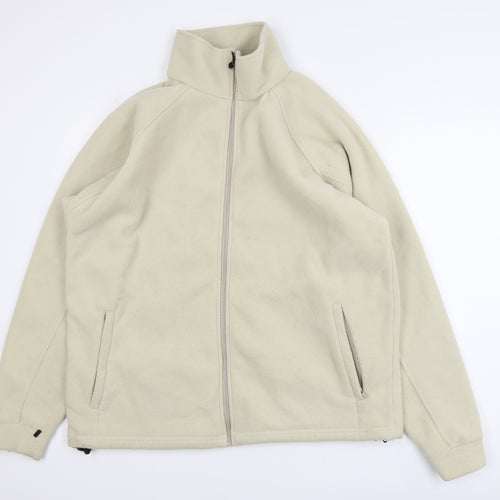 Regatta Men's Beige Fleece Windbreaker Jacket L 42in