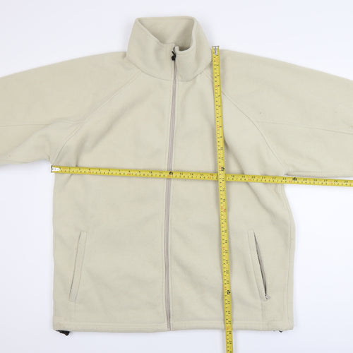 Regatta Men's Beige Fleece Windbreaker Jacket L 42in