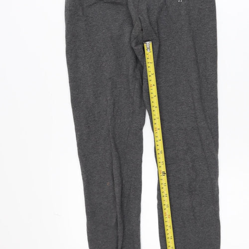 Jack Wills Women Grey Jogger Sweatpants UK 6 Cotton Blend Casual Trousers