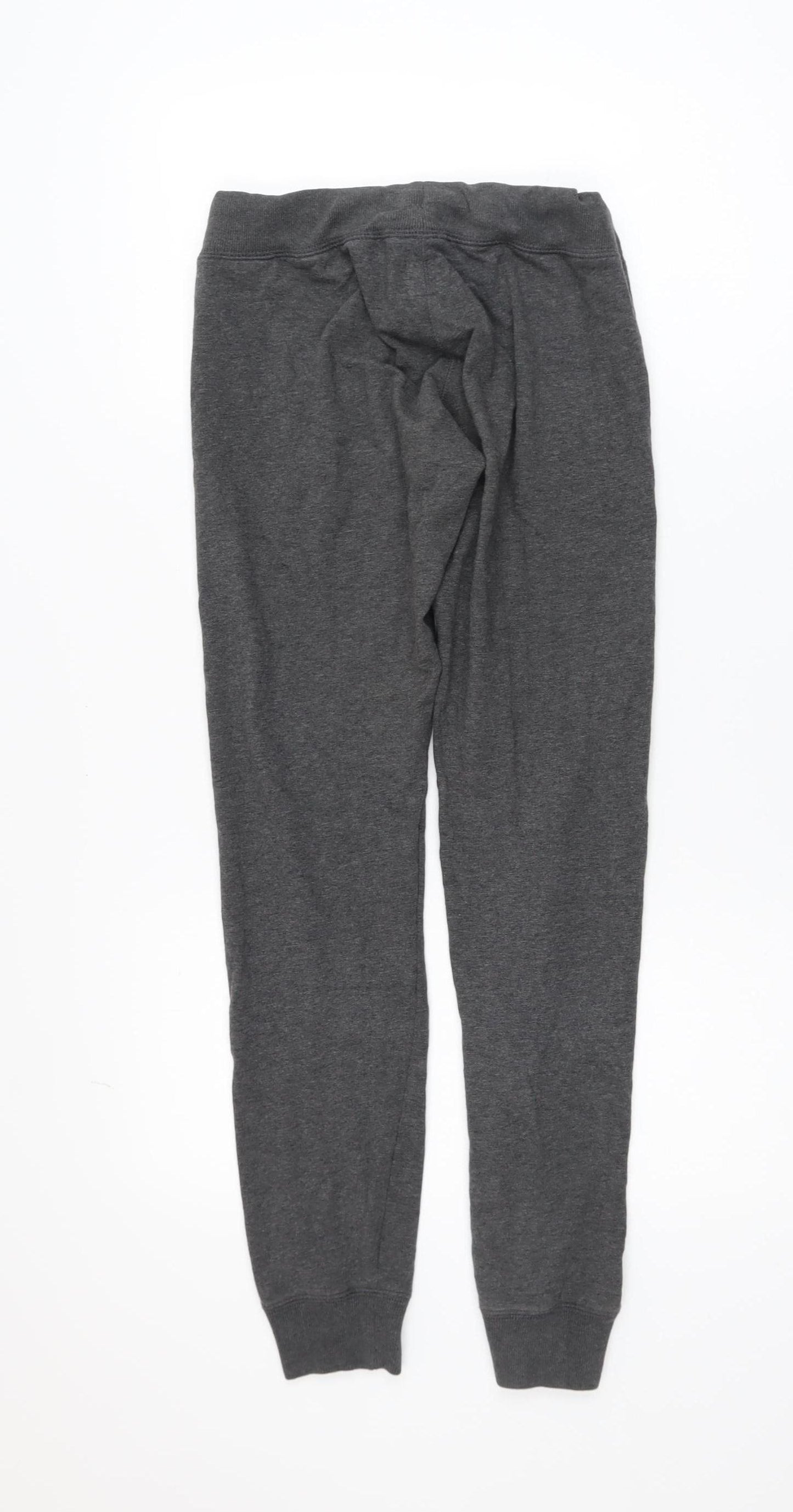 Jack Wills Women Grey Jogger Sweatpants UK 6 Cotton Blend Casual Trousers