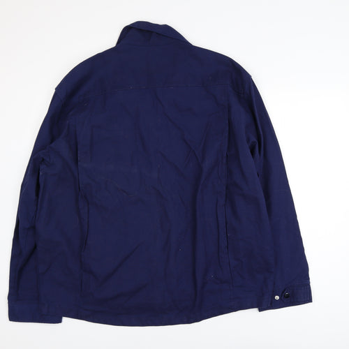Top Flight Men’s Blue XL Workwear Jacket with Zip Pockets