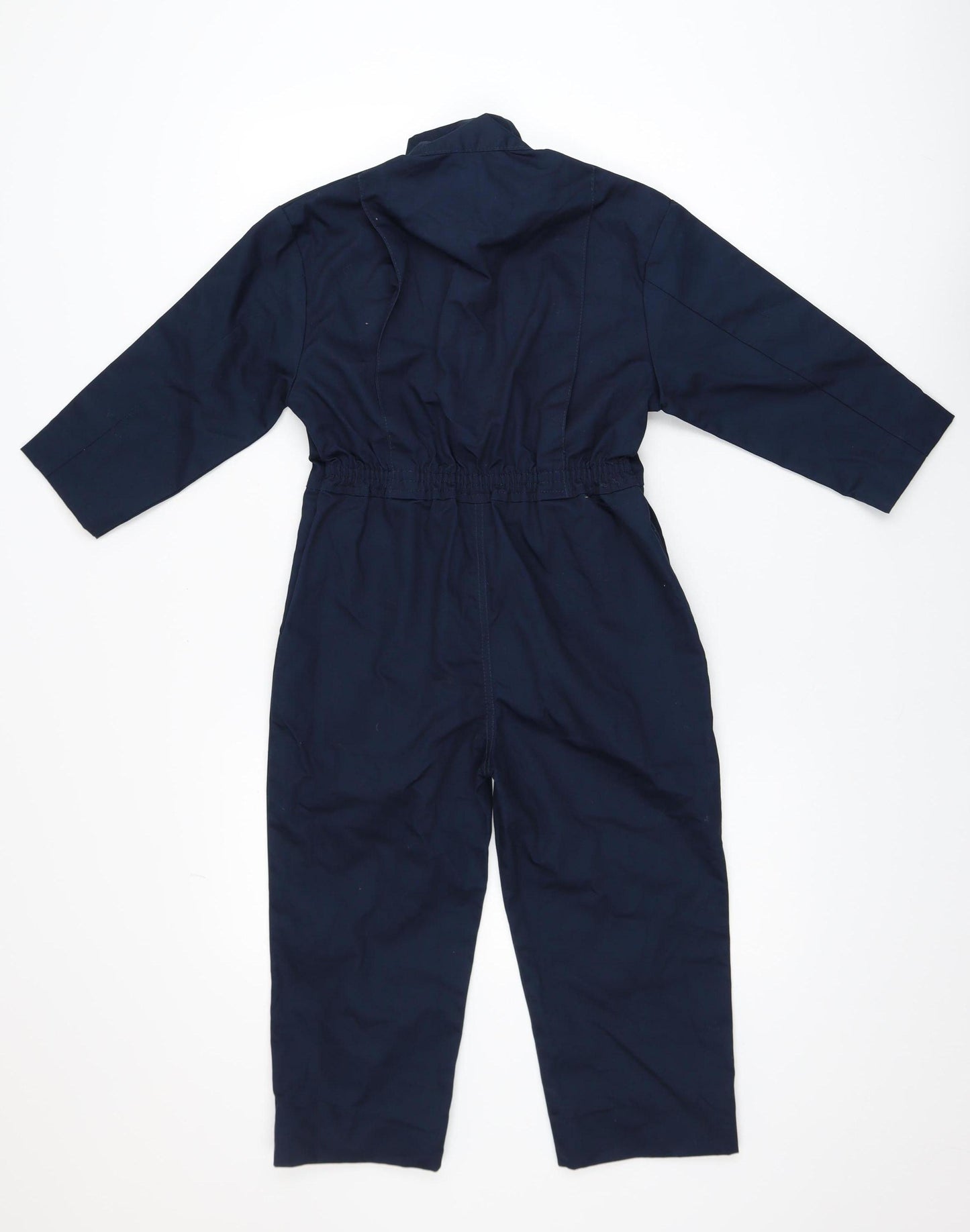 Fort Workwear Boys Blue 7-8 Years Full Zip Coverall Boiler Suit