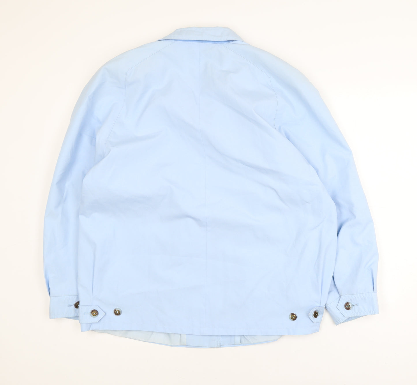 David Barry Women's Blue Size 16 Buttoned Casual Jacket