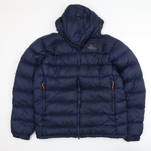 Mountain Equipment Men's Blue Lightline Down Puffer Jacket Size L