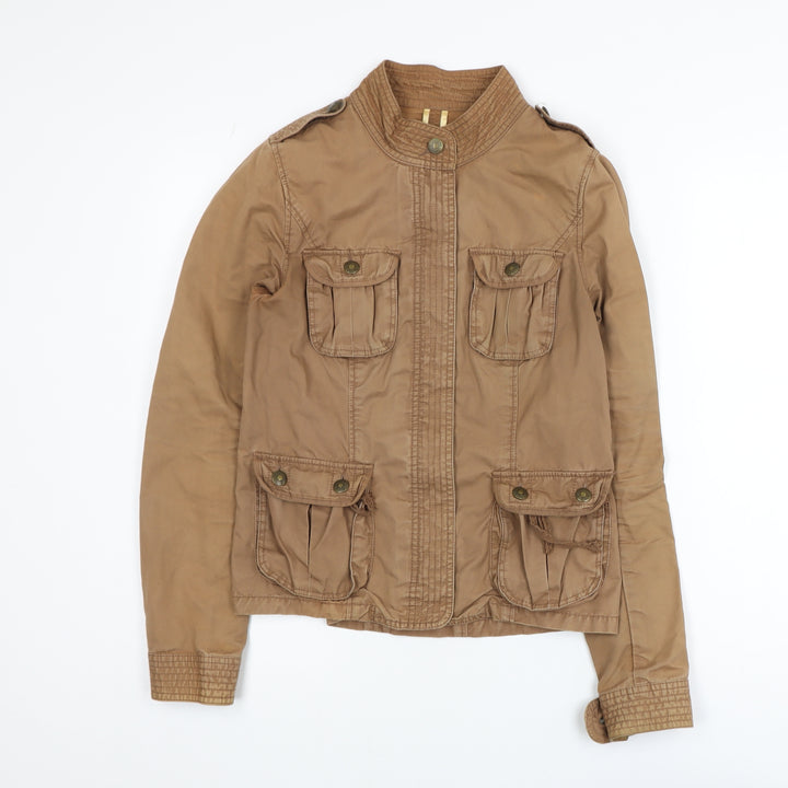 Old Navy Men's Brown Cotton Military Jacket Size S