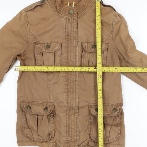 Old Navy Men's Brown Cotton Military Jacket Size S