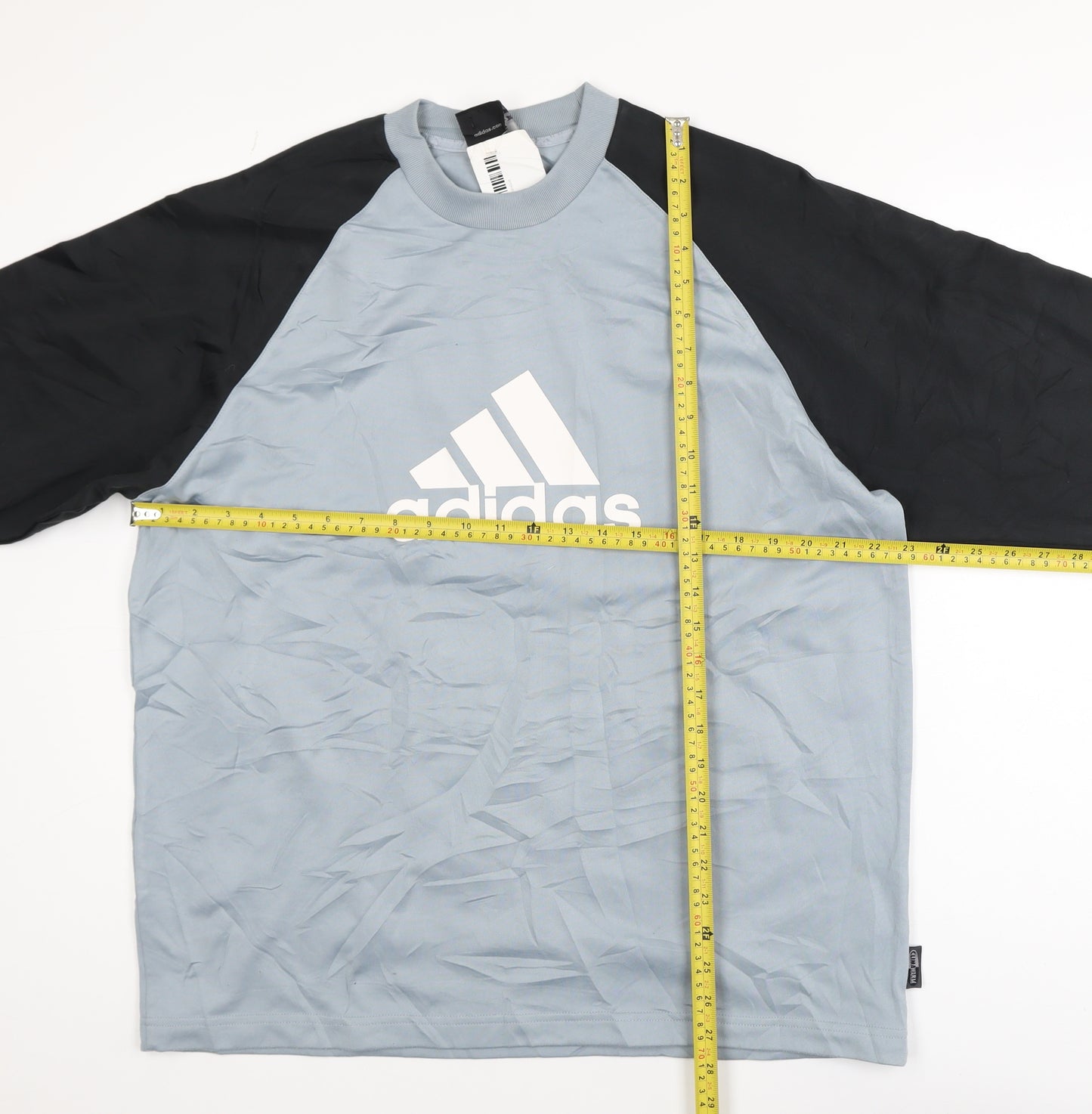 Adidas Men's Blue Long Sleeve Pullover Sports Sweatshirt M