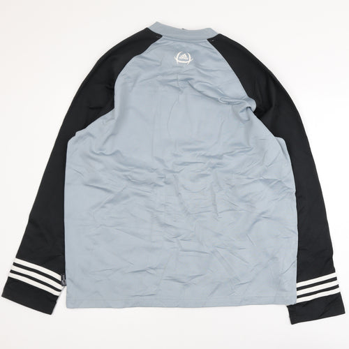 Adidas Men's Blue Long Sleeve Pullover Sports Sweatshirt M
