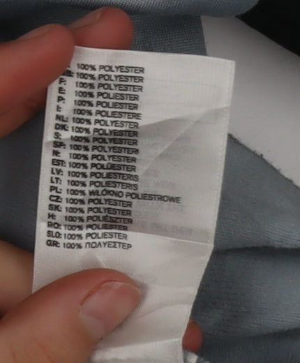 Adidas Men's Blue Long Sleeve Pullover Sports Sweatshirt M