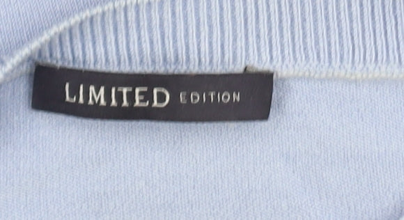 Marks and Spencer Women’s Blue Crew Neck Long Sleeve Pullover Jumper Size 16