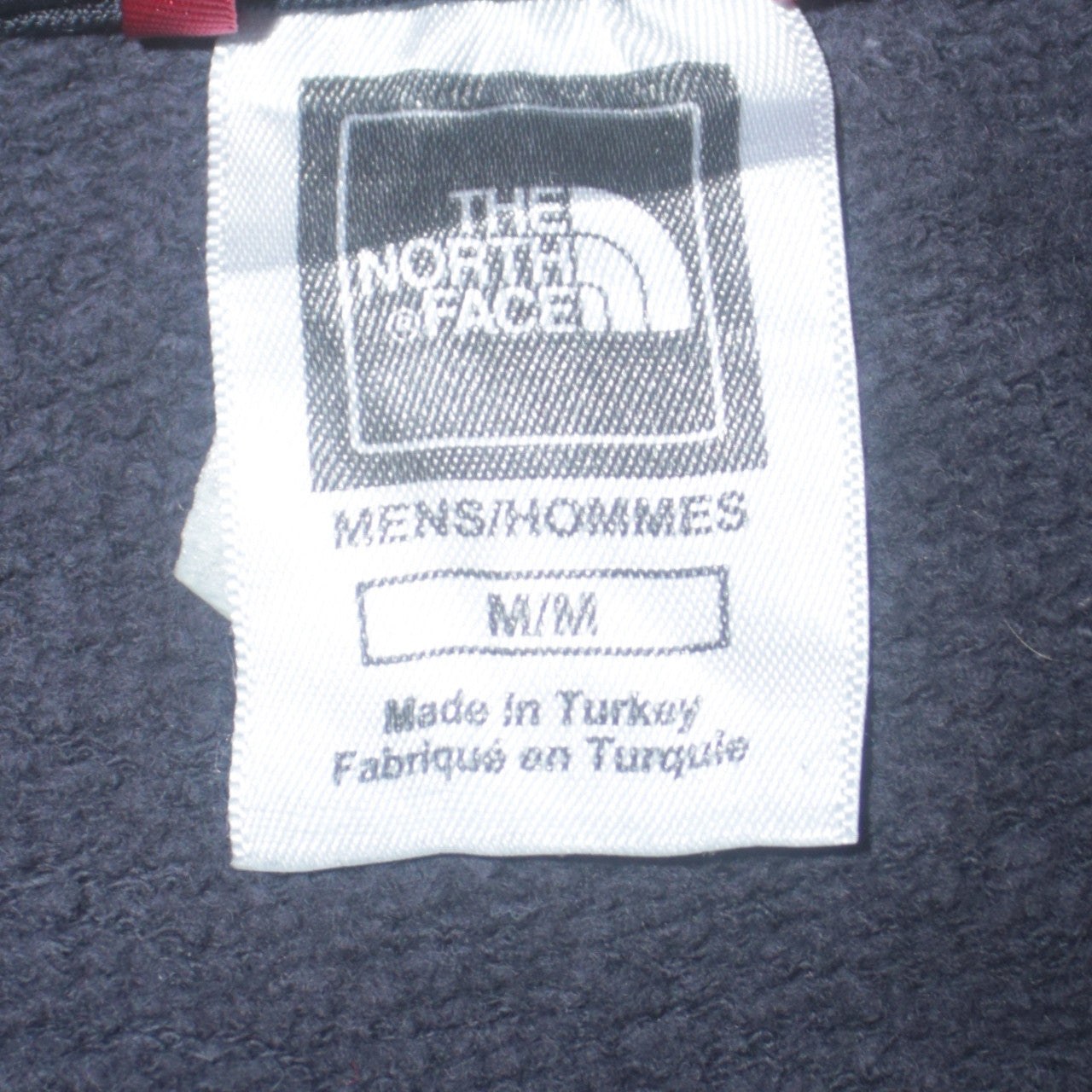The North Face Men's Grey Cotton Crew Neck Sweatshirt M