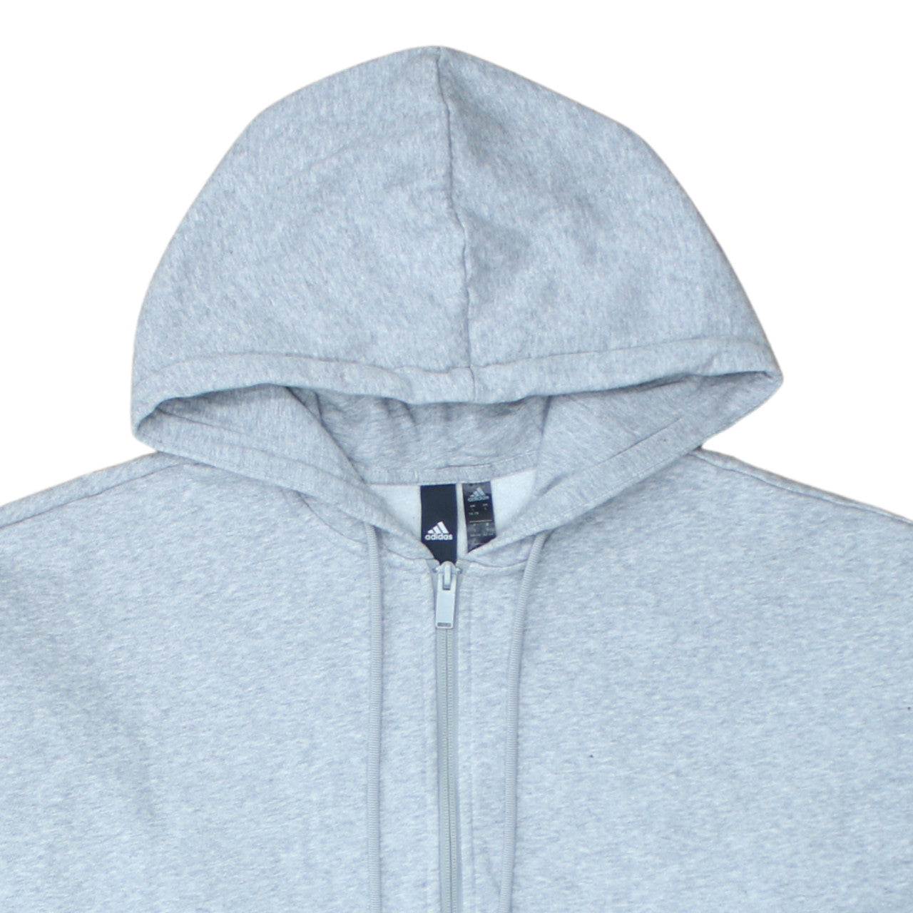 Adidas Women’s Grey Full Zip Hoodie Size 14 Classic Fit