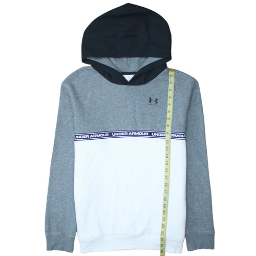 Under Armour Teens Grey Pullover Hoodie XL Sports Fleece