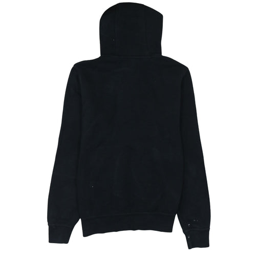 Nike Women Black Medium Pullover Hoodie Sweatshirt Cotton Blend