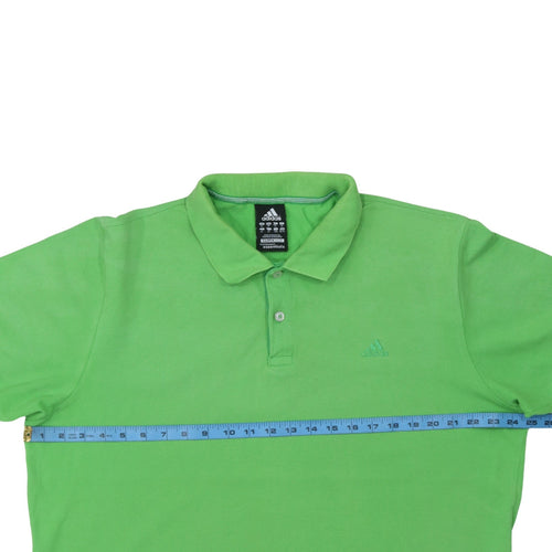 adidas Men's Green Clima365 Essentials Polo Shirt XL