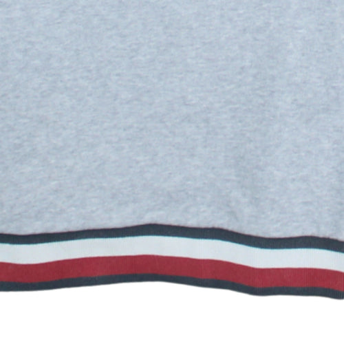 Tommy Hilfiger Men's Grey XS Crew Neck Logo Sweatshirt