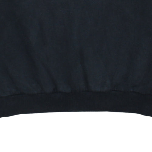 Adidas Men's Black XL Pullover Sweatshirt Crew Neck Graphic Logo Top