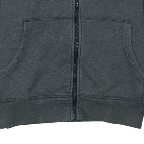 Sergio Tacchini Men's Grey Full Zip Hoodie Size S