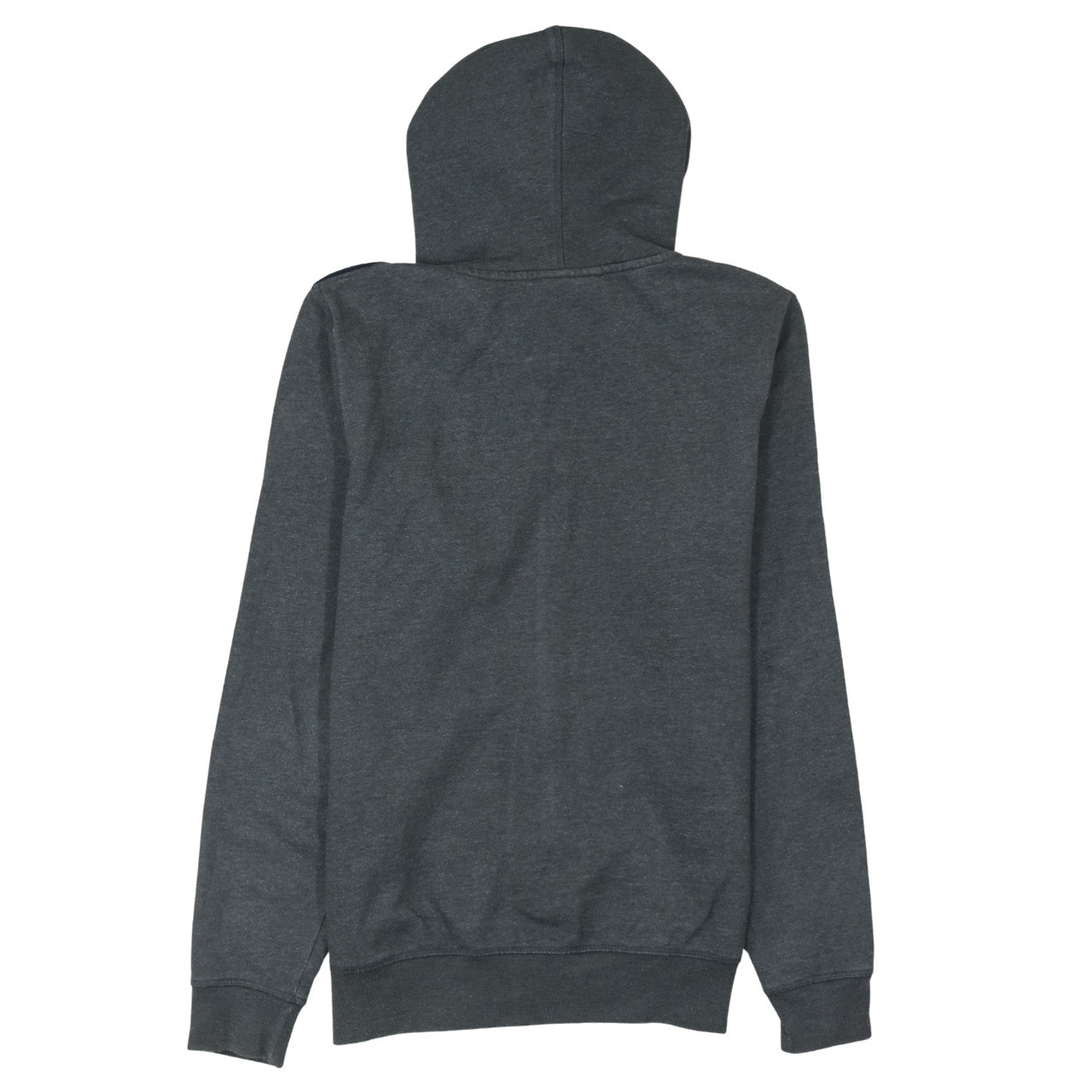 Adidas Men Grey Full Zip Hoodie Small Fleece Sportswear
