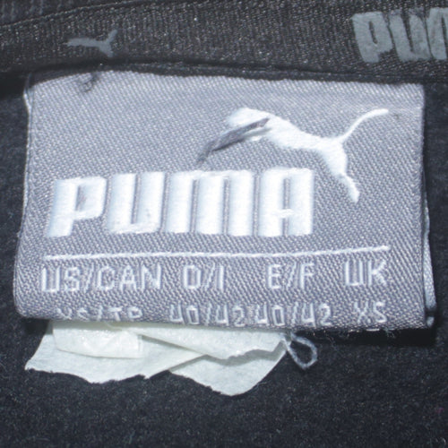 Puma Men's Black XS Pullover Crew Neck Graphic Sweatshirt