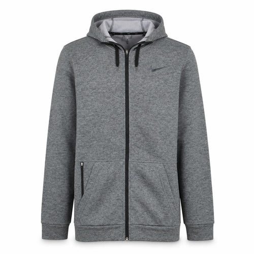 Nike Men's Grey Dri-Fit Full Zip Hoodie Size M Regular Fit