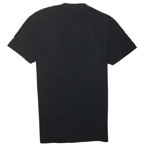 Emporio Armani EA7 Men's Black Crew Neck Cotton T-Shirt L