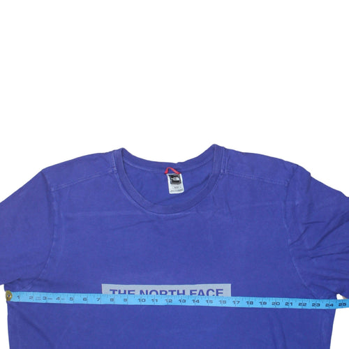 The North Face Men's Blue XL Graphic Cotton T-Shirt