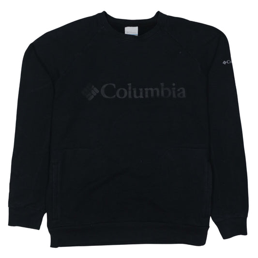 Columbia Men's Black Crew Neck Pullover Sweatshirt Size L