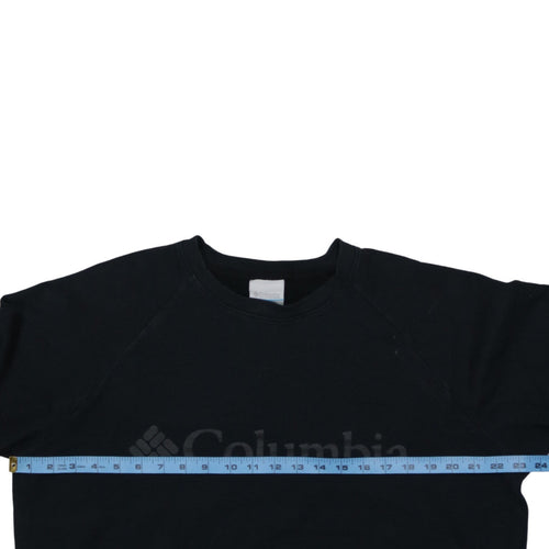 Columbia Men's Black Crew Neck Pullover Sweatshirt Size L
