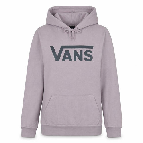 Vans Women’s Purple Pullover Hoodie S Cotton Blend Logo Casual