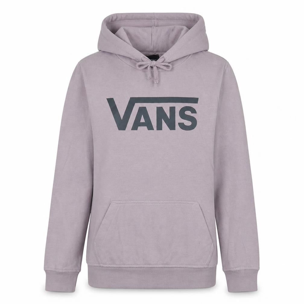 Vans Women’s Purple Pullover Hoodie S Cotton Blend Logo Casual
