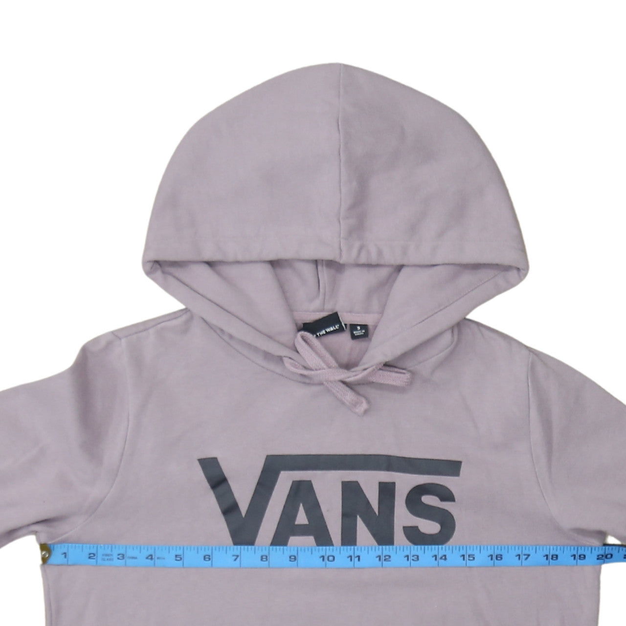 Vans Women’s Purple Pullover Hoodie S Cotton Blend Logo Casual