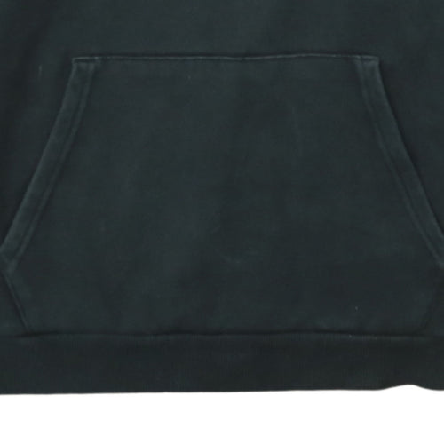 Puma Men's Black Pullover Hoodie L Logo Sports Fleece