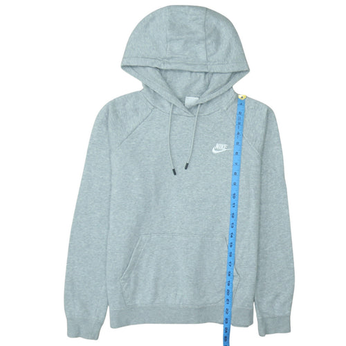 Nike Men's Grey Pullover Hoodie M Regular Fit Sportswear