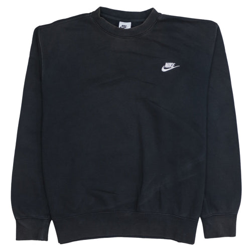Nike Men's Black Crew Neck Pullover Sweatshirt M
