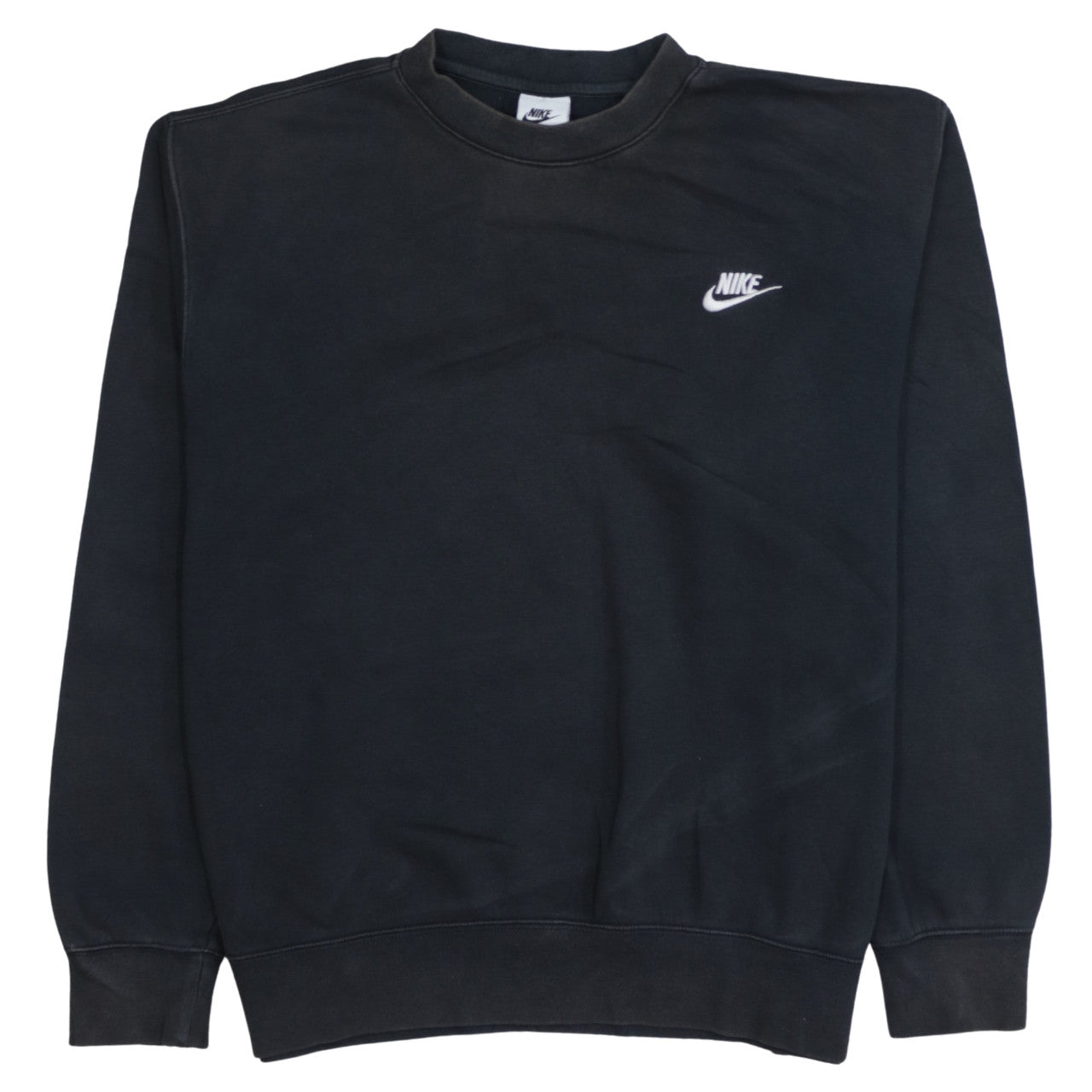 Nike Men's Black Crew Neck Pullover Sweatshirt M