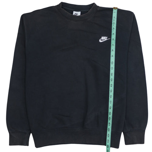 Nike Men's Black Crew Neck Pullover Sweatshirt M