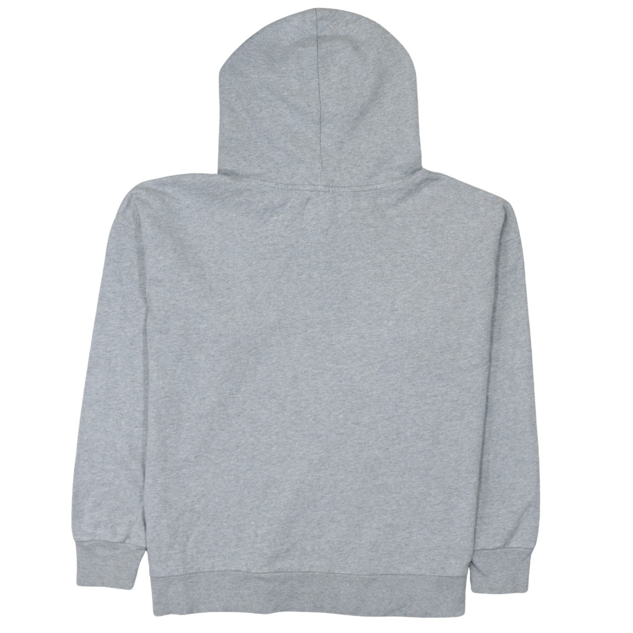 GAP Men Grey Pullover Hoodie L Tall Fleece Logo Sweatshirt