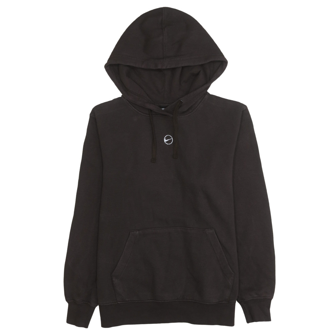 Nike Men's Black Small Loose Fit Pullover Hoodie
