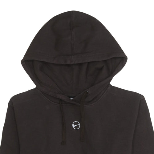 Nike Men's Black Small Loose Fit Pullover Hoodie