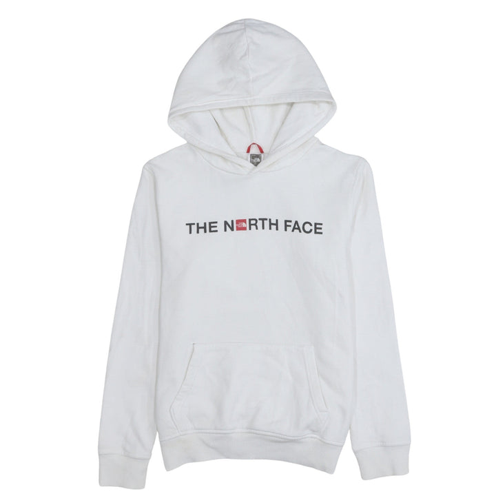 The North Face Boys White Cotton Pullover Hoodie Size L Youth