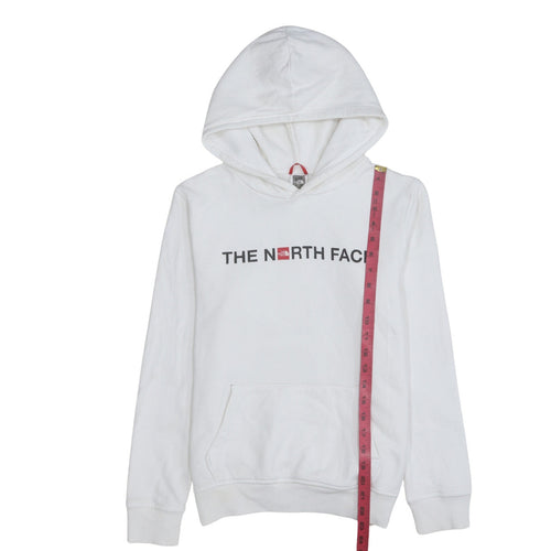 The North Face Boys White Cotton Pullover Hoodie Size L Youth