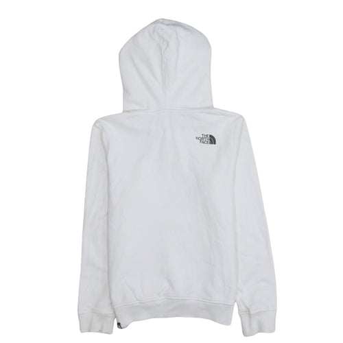 The North Face Boys White Cotton Pullover Hoodie Size L Youth