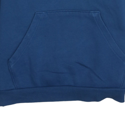 Puma Boys Blue Pullover Hoodie 15-16 Years Regular Fit Logo Sweatshirt